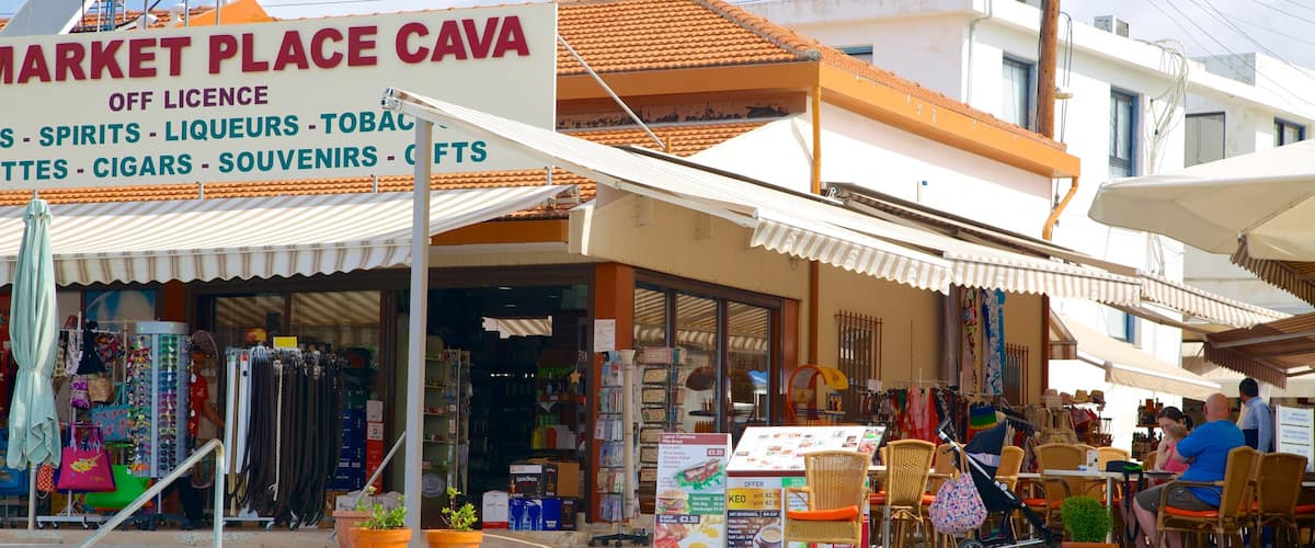 Old Town of Limassol which includes street scenes