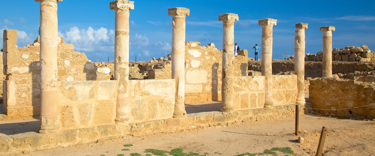 Paphos Archaeological Park which includes a ruin
