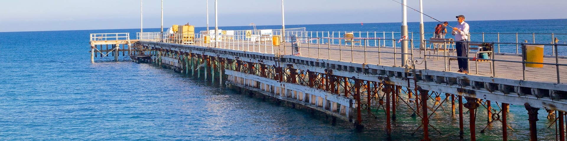 Promenade an der Küste, Limassol, Zypern