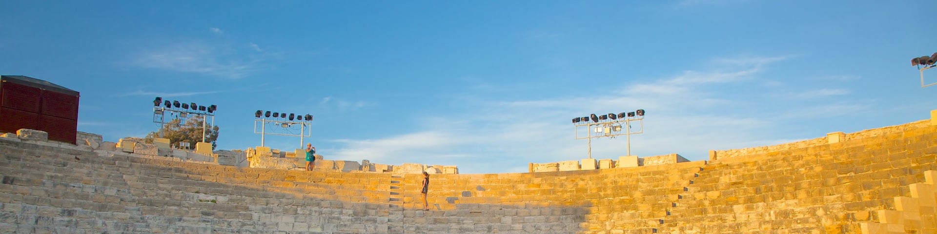 Limassol showing building ruins and heritage architecture