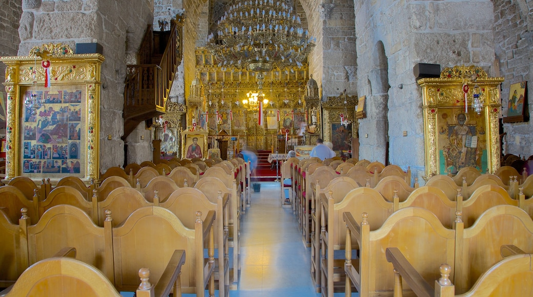 Church of Saint Lazarus showing a church or cathedral, religious aspects and heritage architecture