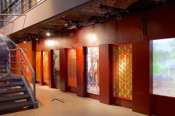 International Slavery Museum featuring interior views