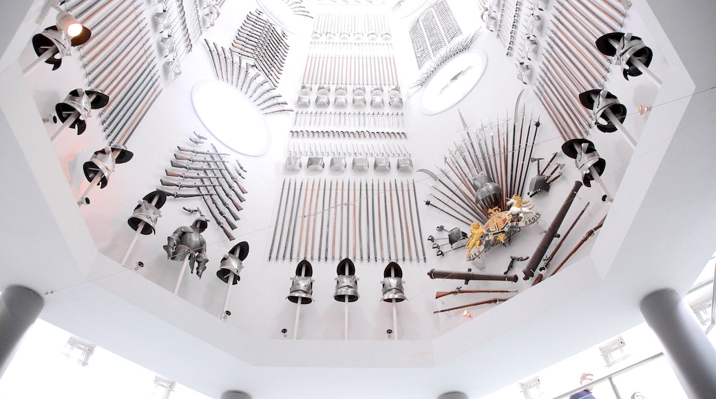 Royal Armouries showing interior views