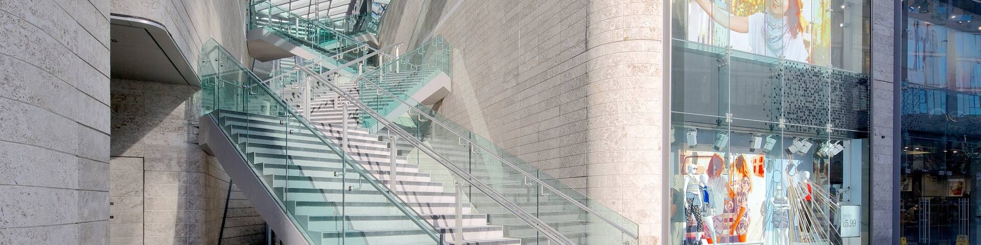 Liverpool ONE showing modern architecture