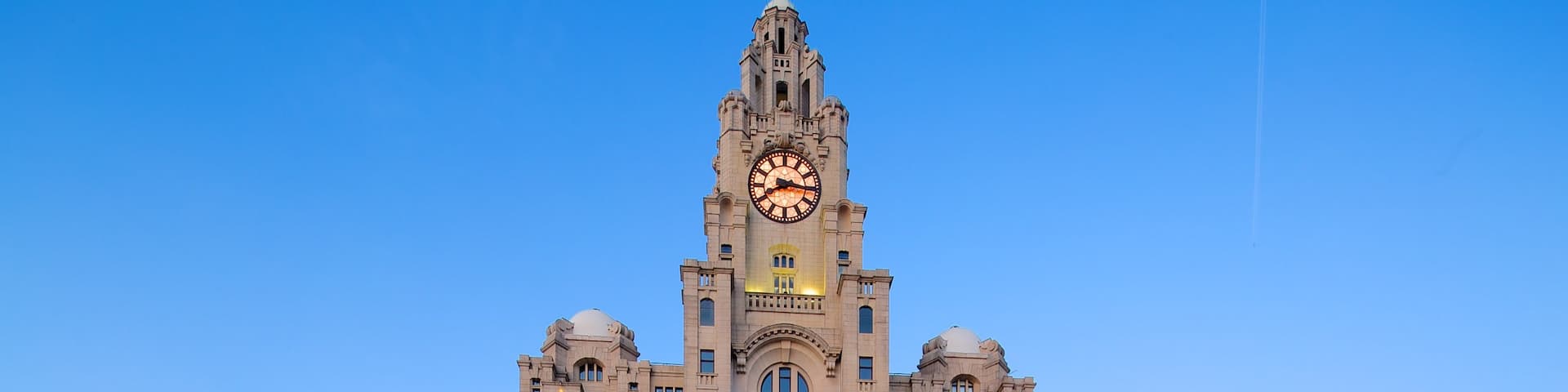 Royal Liver Building showing heritage architecture