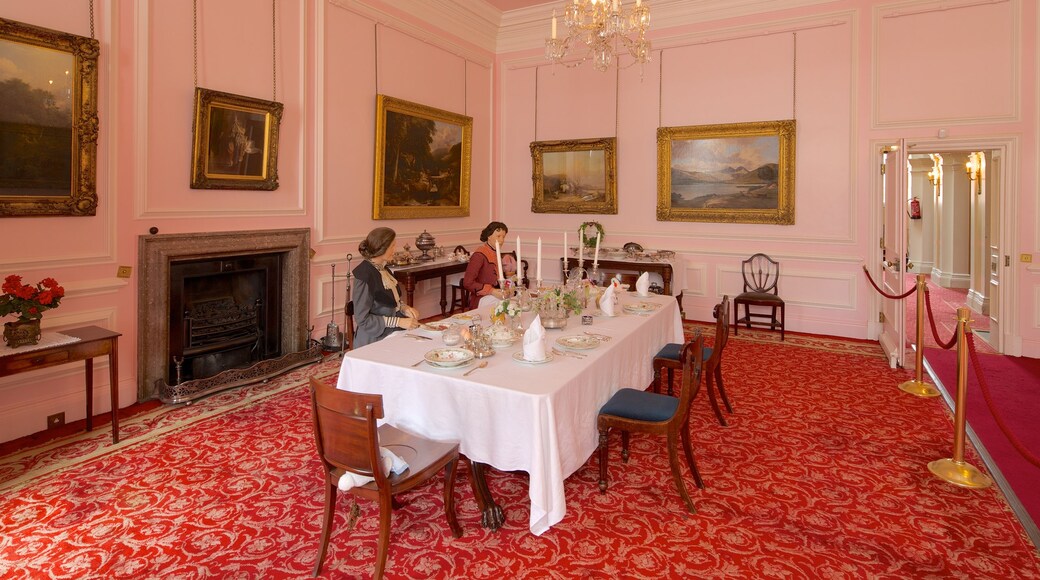 Croxteth Hall and Country Park featuring interior views and heritage elements