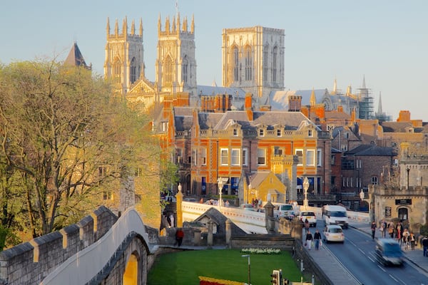 York mit einem historische Architektur