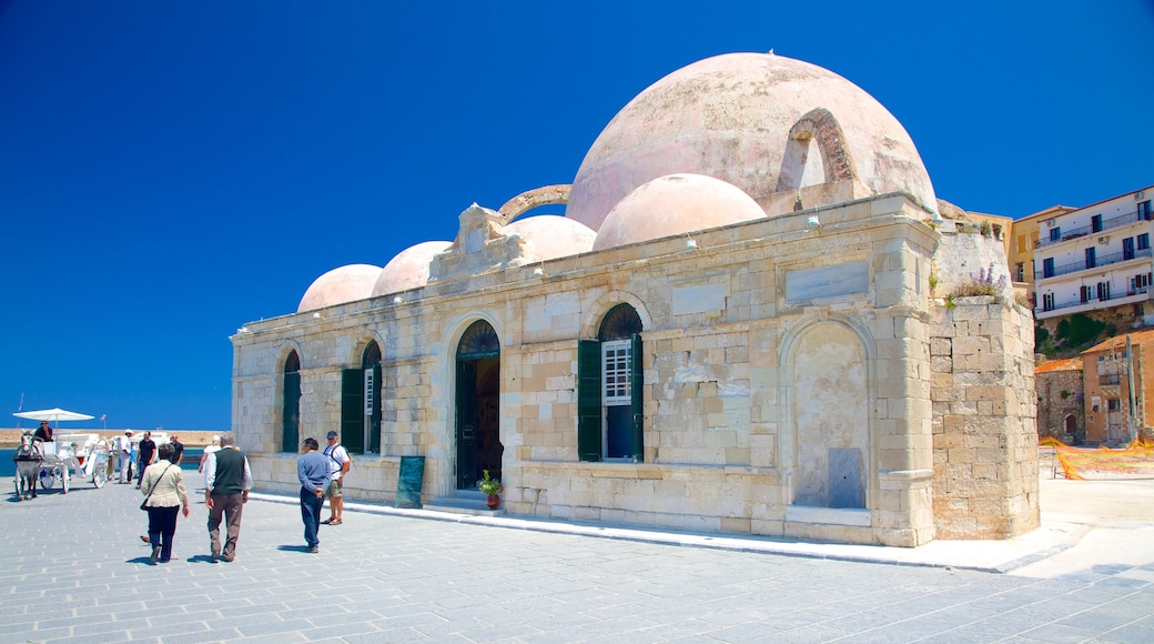 Mosque of Kioutsouk Hassan showing a mosque, heritage architecture and religious aspects