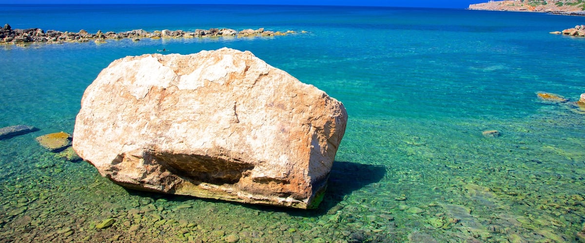 Creta ofreciendo vistas generales de la costa