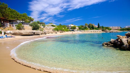 Pefkos strand som viser strand