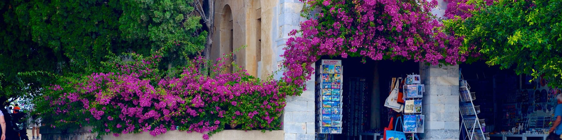 Kos featuring street scenes