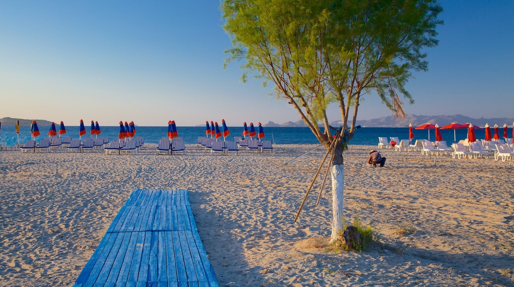 Tigaki Beach featuring a beach