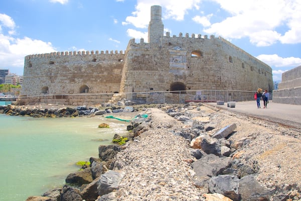 Festung Koules mit einem Palast oder Schloss und historische Architektur