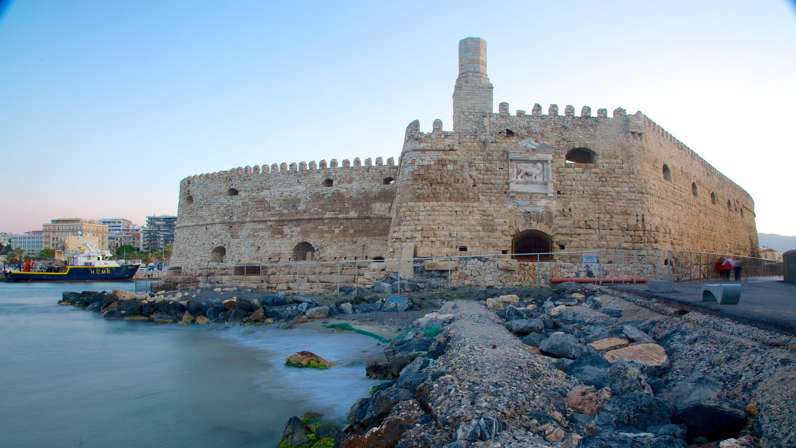 Candia (Iraklion), a Venetian fortress in Greece