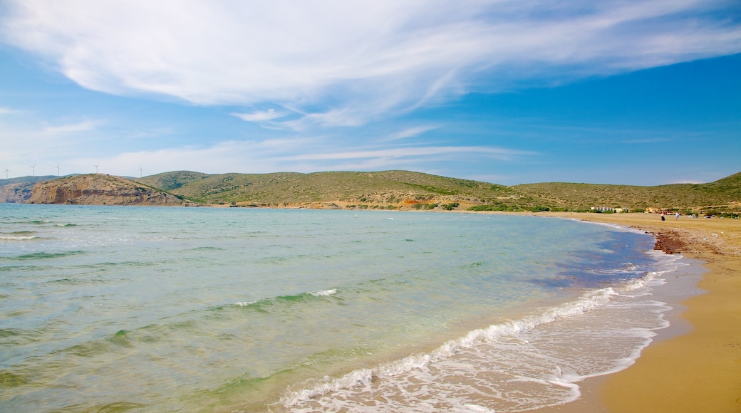 Prassonissi featuring a sandy beach