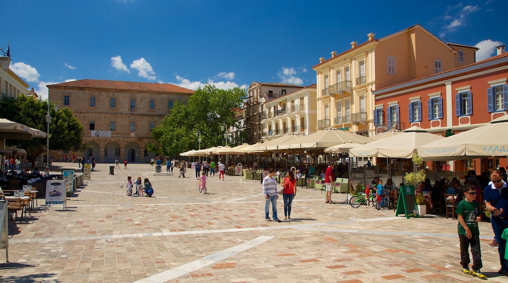 Archaeological Museum of Nafplio showing a square or plaza