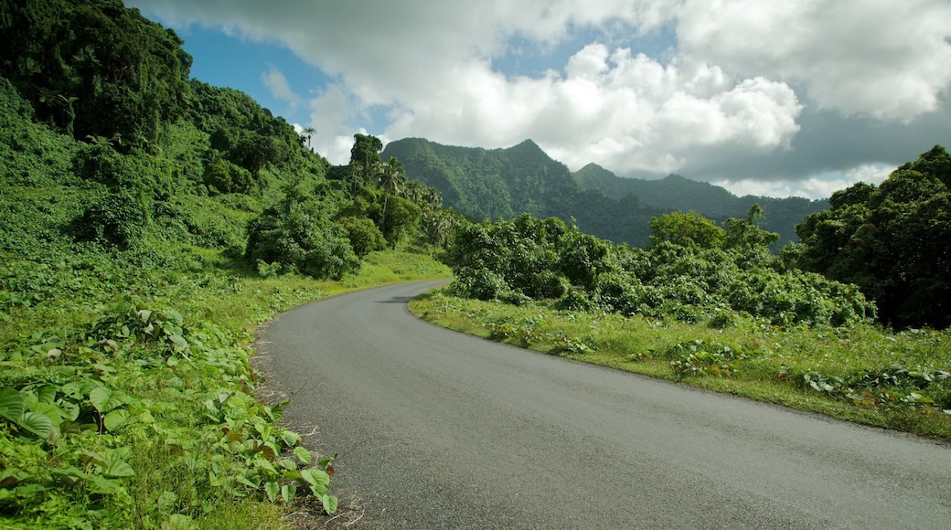 Samoa mostrando paesaggi rilassanti