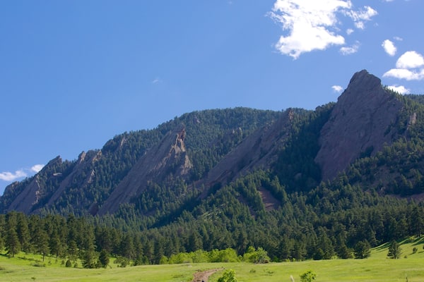 Chautauqua Park das einen Berge