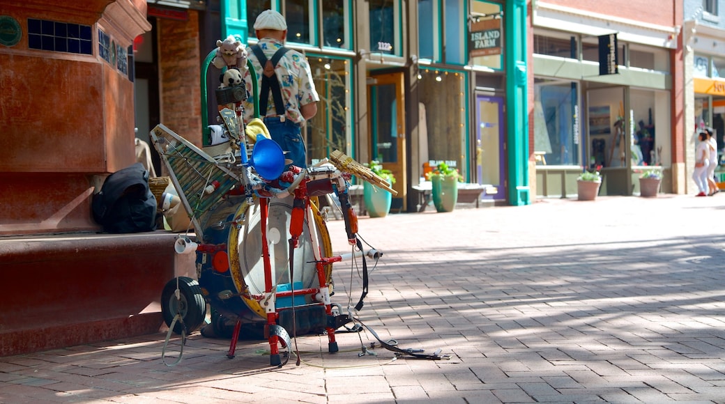 Pearl Street Mall inclusief straten