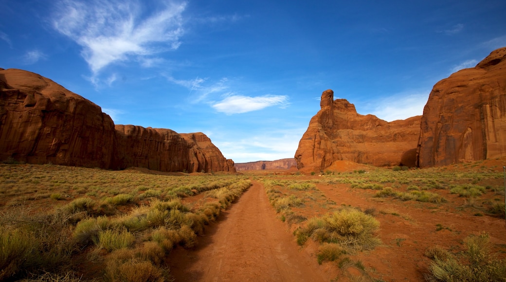 Utah das einen Wüstenblick