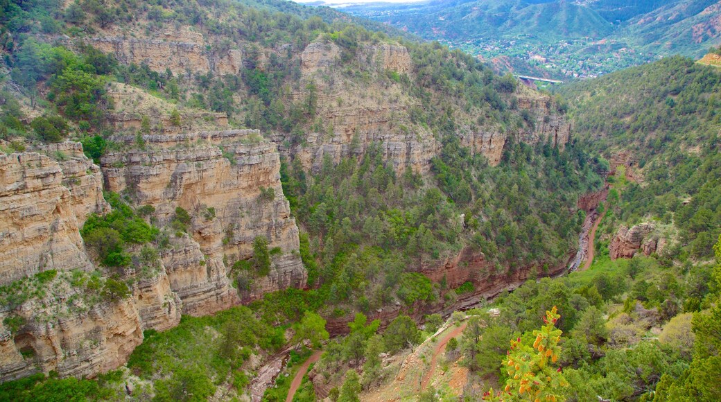 Cave of the Winds que incluye un barranco o cañón