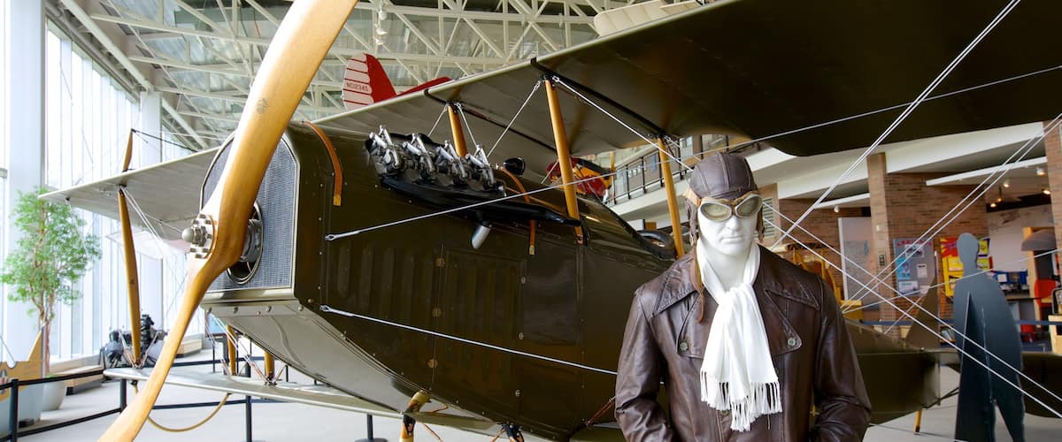 College Park Aviation Museum featuring aircraft