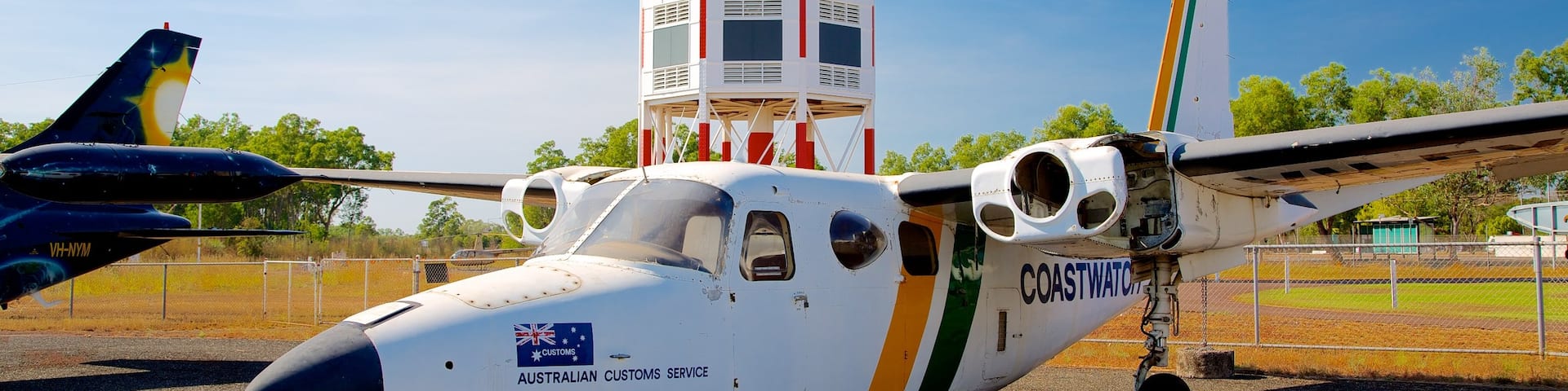 Australian Aviation Heritage Centre which includes an aircraft and aircraft