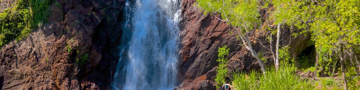 Litchfield National Park das einen Landschaften und Wasserfall