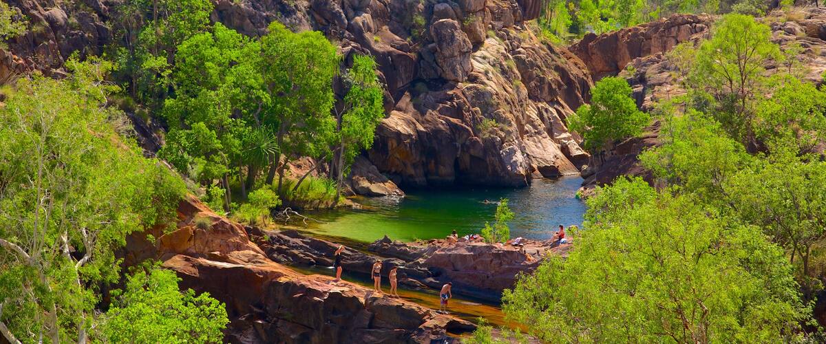 Kakadu Nationalpark og byder på fredfyldte omgivelser