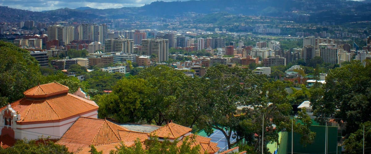Caracas ofreciendo una ciudad