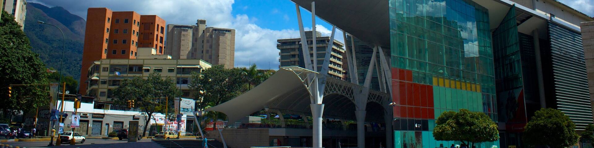 Millennium Mall which includes modern architecture