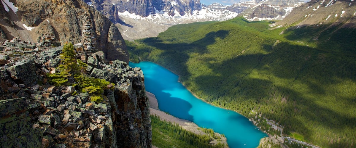 Canadá que inclui montanhas