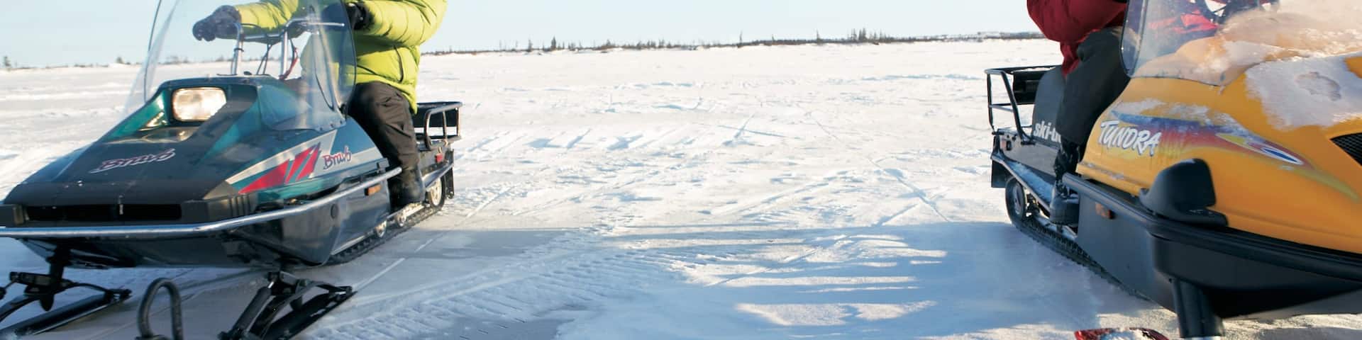 Manitoba featuring snowmobiling and snow