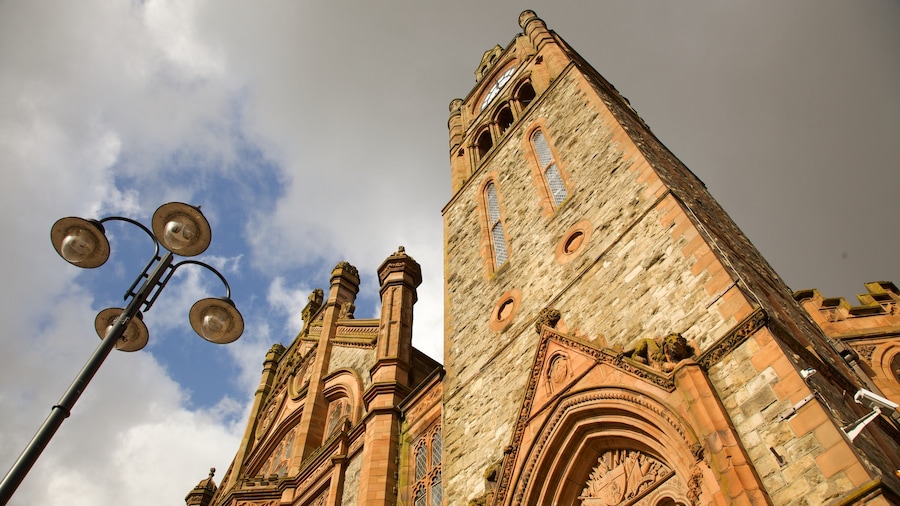 Irlande montrant une église ou une cathédrale et architecture patrimoniale