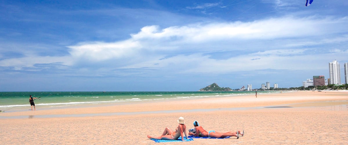 Prachuap Khiri Khan featuring a beach