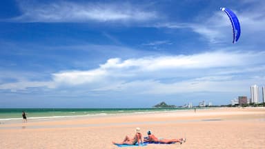 Prachuap Khiri Khan som inkluderar en strand