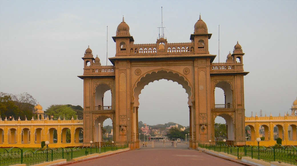 Mysore que incluye arquitectura patrimonial
