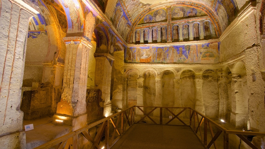 Cappadocia showing interior views and heritage architecture