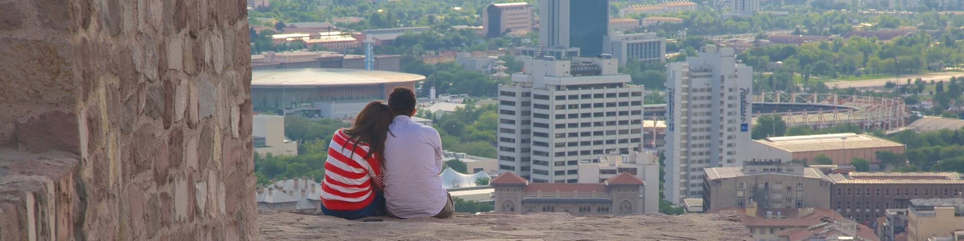 Ankara featuring a skyscraper, views and a city