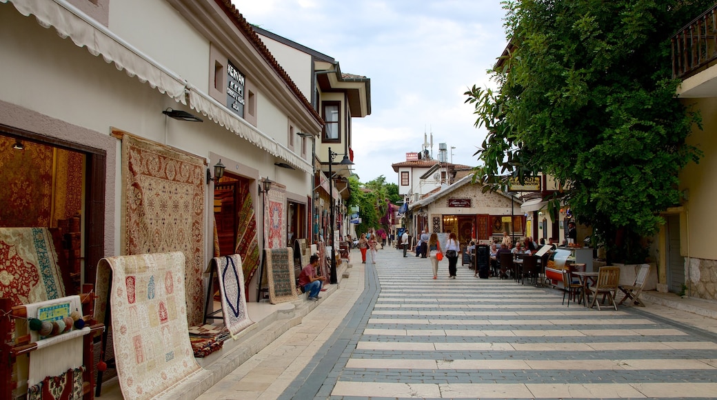 Antalya featuring street scenes