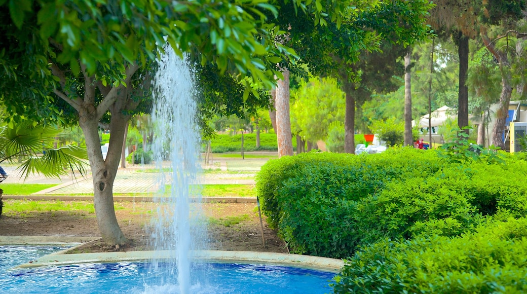 Parque Karaalioglu ofreciendo una fuente y un jardín