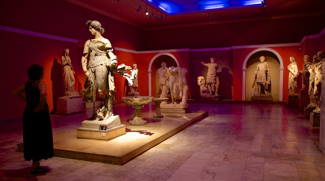 Antalya Museum showing a statue or sculpture