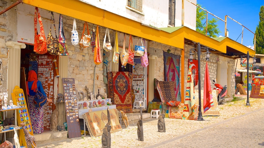 Didyma showing street scenes and markets