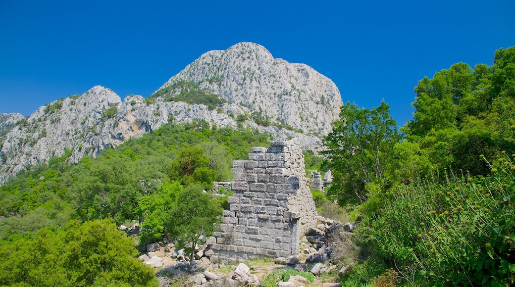 Termessos ซึ่งรวมถึง ซากอาคาร