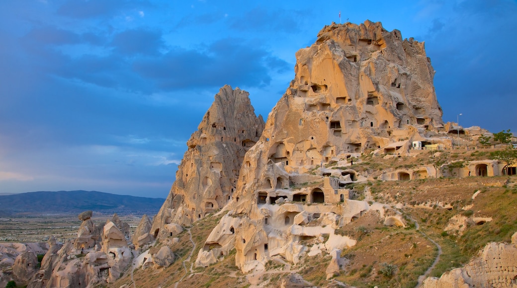 Uchisar Castle featuring a castle