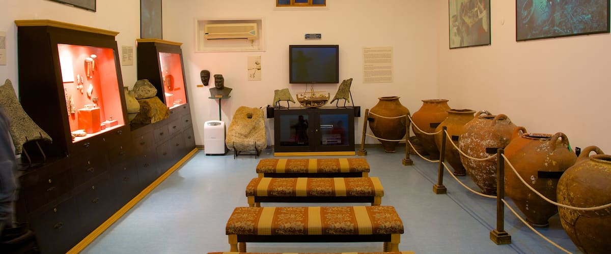 Museum of Underwater Archaeology which includes interior views