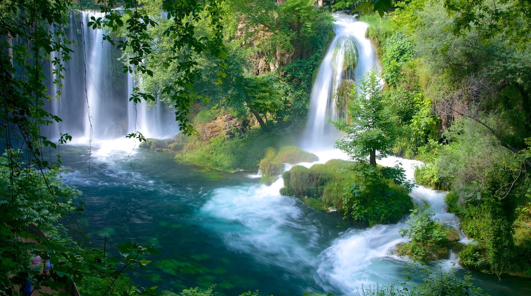 Antalya showing landscape views and a cascade