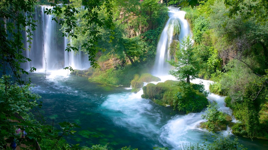 Antalya featuring landscape views and a cascade