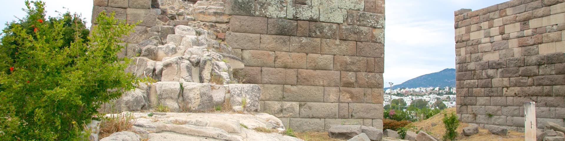 Myndos Gate showing a ruin