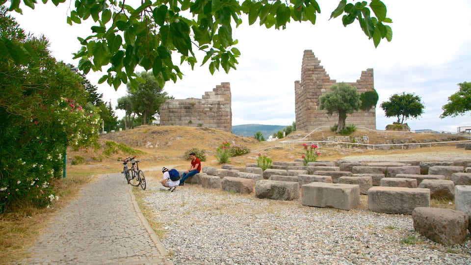 Myndos Gate showing building ruins